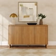 thumbnail image 2 of Modern Sideboard, 3 Door  (1499 x 406 x 864mm / 59 x 16 x 34in), Pecan, 2 of 10