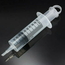 100ml Plastic Syringe Tube Clear Measuring Liquid Long Tip Sterile Animal Feeder