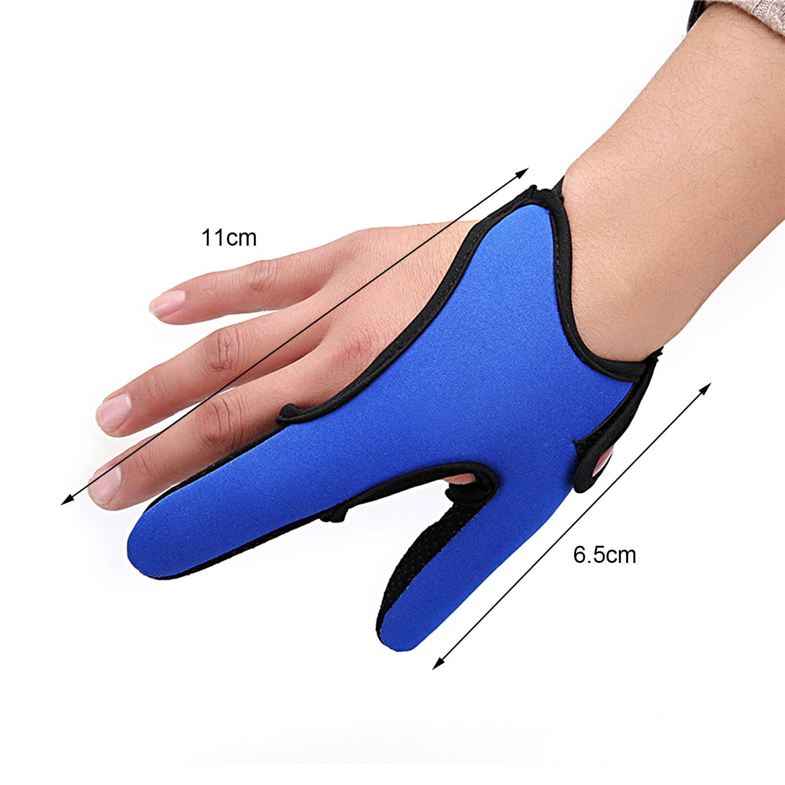 Finger Protector Fishing Gloves, Professional Thumb + Index Finger Neoprene  Glove for Outdoor Fishing