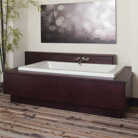 Jacuzzi 66 X 36 Sia Drop In Soaking Bathtub With Center Drain Oyster