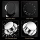 thumbnail image 5 of Temporizador de cocina No se requieren baterías Temporizador Manual Acero inoxidable Alarma giratori Abanopi  Negro, 5 of 7