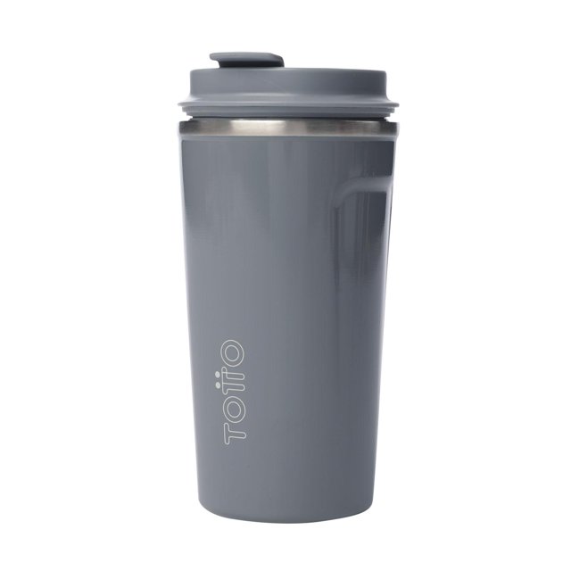 TOTTO Termo con Capacidad de 480 ML para Bebidas Calientes y Frías MUGELL gris M