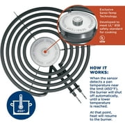 GE Appliances 8 Cooktop Replacement Heating Element, WB30X31057