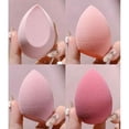 thumbnail image 4 of Juego de esponjas de maquillaje Blender Beauty Foundation Blender, perfectas para maquillaje líquido, en crema y en polvo, esponjas de maquillaje multicolor, color rosa, 8 unidades en una caja, 4 of 5
