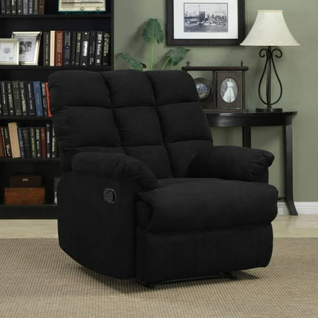 ProLounger Wall Hugger Microfiber Biscuit Back Recliner Chair, Multiple Colors