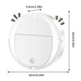 thumbnail image 3 of Robot Vacuum Cleaner, Robotic Mop, Three-in-One Sweeping And Suction Cleaning Machine, Compact Efficient Home Cleaning Device With Intelligent Navigation And Multiple Cleaning Modes, 3 of 5