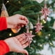 thumbnail image 1 of Adorno para árbol de Navidad de ocho puntas - Oro rosa, 1 of 6
