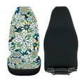 thumbnail image 4 of Kuiaobaty Breathable Car Seat Cover Front Seats Only, Front Seat Protector Auto Interior Accessories Decor, Boho Mandala Floral Green, 4 of 7