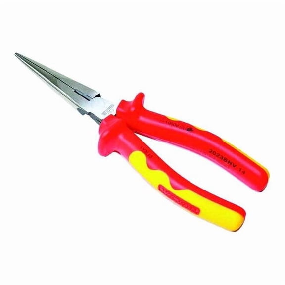 Westward Insulated Long Nose Plier,8-1/8 in. 1YXJ3