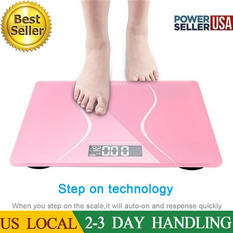 Ship from USA] Smart Scale for Body Weight, Digital Bathroom Scale BMI  Weighing Bluetooth Body Fat Scale, Body Composition Monitor Health Analyzer  