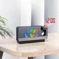 thumbnail image 4 of Led Digital Projection Alarm Clock 180 Rotation Mute Electronic Clock Ceiling Projector Alarm Cloc_Perfect Gift, 4 of 5