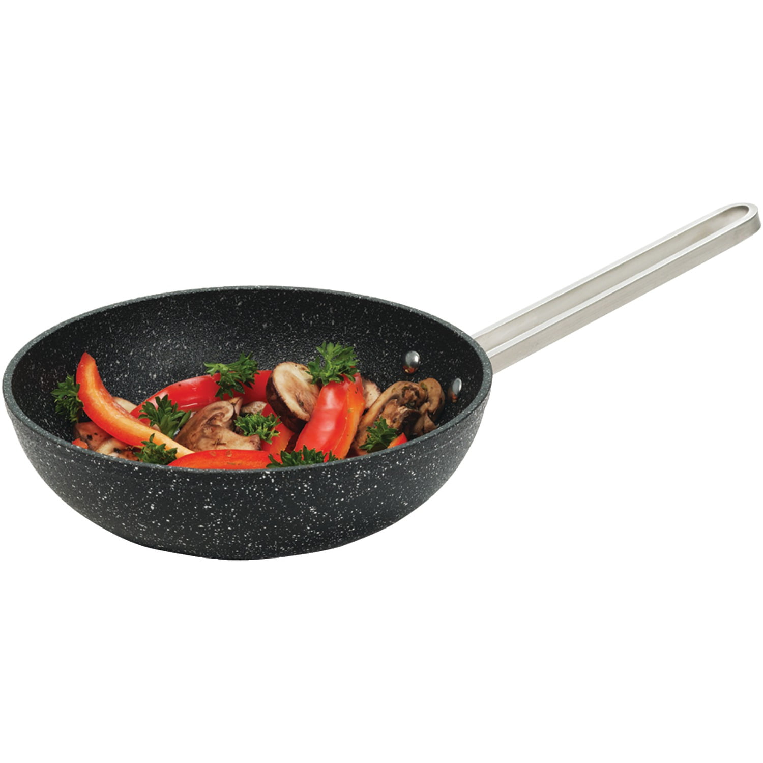 THE ROCK by Starfrit Multi-Pan with Stainless Steel Wire Handle
