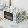 thumbnail image 1 of Nvzi Housse de Four à Micro-Ondes en Lin 1 Pce, Tissu de Housse de Four, Tissu en Coton Lin Résistant à l'Huile, Housse de Protection pour Four à Micro-Ondes 90 * 30cm (Vert), 1 of 4