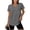 c01Gray, variant on Womens Workout Tops V Neck Short Sleeve Shirts Lightweight Breathable Sun Protection UPF 50+ Quick Dry Outfits for Hiking Running Black S