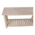 thumbnail image 6 of Surrey Solid Wood Console/Sofa Table - Unfinished, 6 of 10