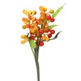 thumbnail image 3 of Christmas Ornament Imitation Red Berry Branch Bean Single Foam-Orange, 3 of 14