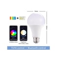 thumbnail image 3 of 4 Pack Smart Light Bulbs, WiFi Bluetooth Color Changing Light Bulbs, Music Sync, 54 Dynamic Scenes, 16 Million DIY Colors RGB Light Bulbs, Work with Alexa, Google Assistant Home App., 3 of 7