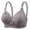 Gray, variant on Erwazi Womens Push Up Wireless Bras Comfort Everyday Bras Full Figure T-shirt Bra No Underwire Underwear Bralette