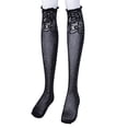 thumbnail image 3 of Medias de rejilla negras para hombre con de imitación, antideslizantes, medias para adultos, ropa de club Hugo Mens Medias atractivas del cordón, 3 of 3