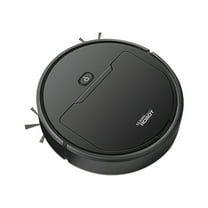 Hgallory Household Small Robotic Vacuum 3-in-1 Technology, 2024 New Home Appliance Mobile Automatic Robot Vacuum Cleaner for Low Carpet and Hard Floor, USB Charging, 1PC, Black