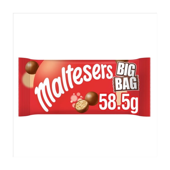 Maltesers Milk Chocolate & Honeycomb Big Bag 58.5g (pack of 25)