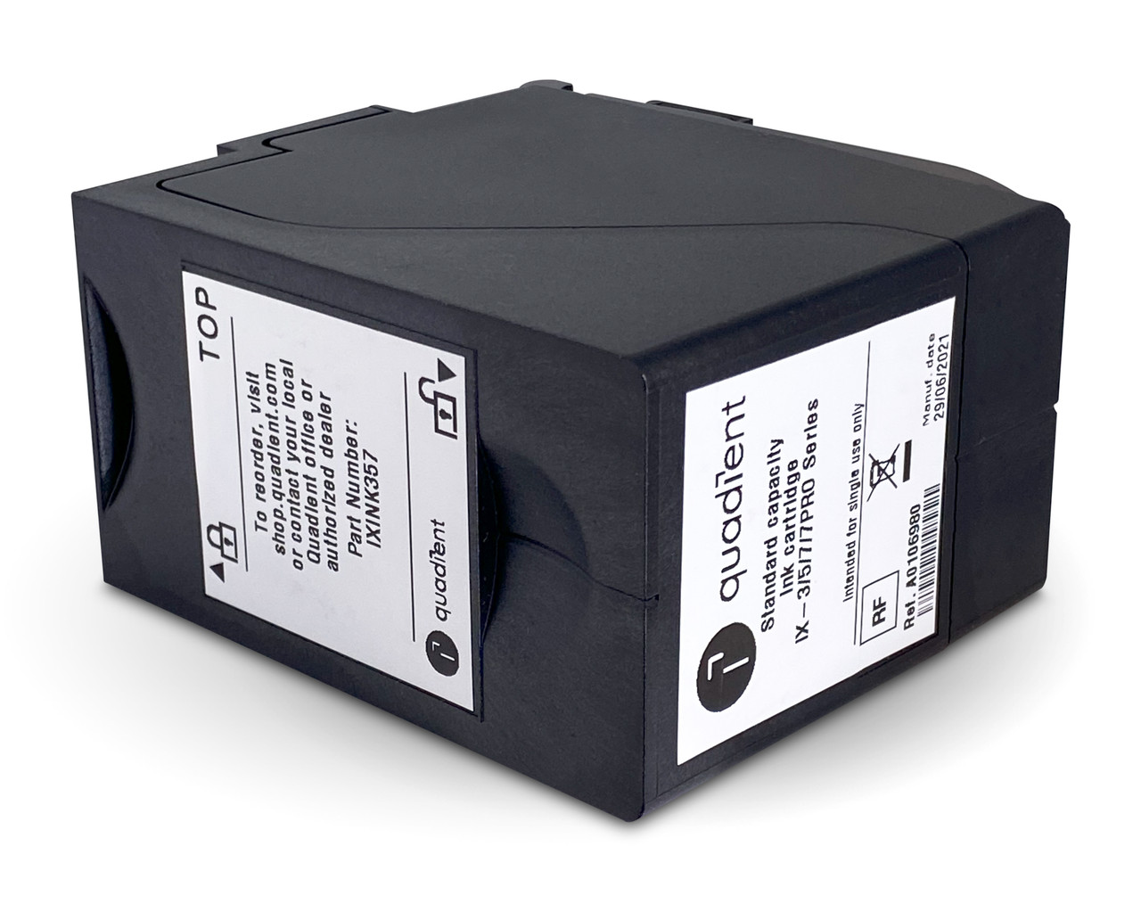 Quadient Neopost IXINK357 Ink Cartridge Compatible IX-357 Series Mailing System - image 2 of 3