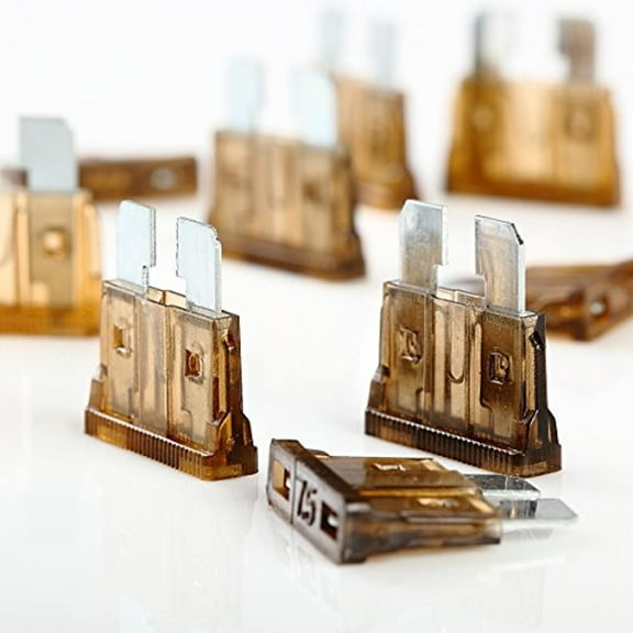 MAS 10pcs Automotive Replacement Fuses ATC Blade 32V 1A 3A 5A 7.5A 10A 15A 20A 25A 30A 35A 40A AMP for Auto Car Boat Truck SUV (7.5A)