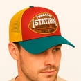 thumbnail image 5 of Knite gorra trucker premium Station ball hombre logo 3D malla transpirable, 5 of 5