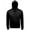 Black, variant on SOLS Mens/Womens Spencer Hooded Sweatshirt