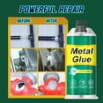 thumbnail image 2 of High-Strength AB Metal Repair Glue, MetalCasting Repair Glue, Metal Foundry Glue Set, Fast Curing & Heat Resistant, All Purpose Metals Repairing Agent for Metal, Plastic, Steel, 2 of 7