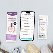 Vivoo Ovulation Test Strips Kit — 10 LH Tests + 10 Urine Cups | 99% Accurate | Results in 5 Minutes | Free Cycle Tracking App | FSA/HSA Eligible