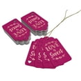 thumbnail image 3 of Inkdotpot Rose Gold Foil Paper Hang Tags Love Is Sweet Wedding Favor Tags 100 Pack, 3 of 6