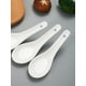 thumbnail image 5 of 2/4/6pcs White Ceramic Soup Spoons For Home And Restaurant Banquets, 5 of 5
