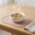 thumbnail image 2 of Unique Bargains 6 Pack Silicone Placemats for Kitchen Dining Table Decor Light Brown, 2 of 7