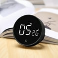 thumbnail image 2 of Fesfesfes Magnetic Rotating Countdown Timer with LED,Visual Study Cooking Alarm Clock,Silent Time Tracker for Exams,Baking, Classroom,Office Tasks, 2 of 5