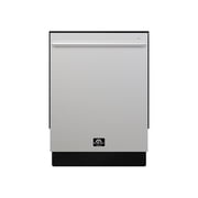 Forno Romano 24-Inch Built-In Dishwasher, Stainless Steel Finish, Stainless Steel Tub, 49 dBA, Energy Star Certified