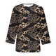 thumbnail image 4 of Xuyuer Unisex Print 3/4 Sleeve Tee - Fashion Women's Loose Casual Round Neck 3/4 Sleeve Oversized Top for Music Festival Grounds, and Free-Spirited Gender-Neutral Layered Street Style, 4 of 7