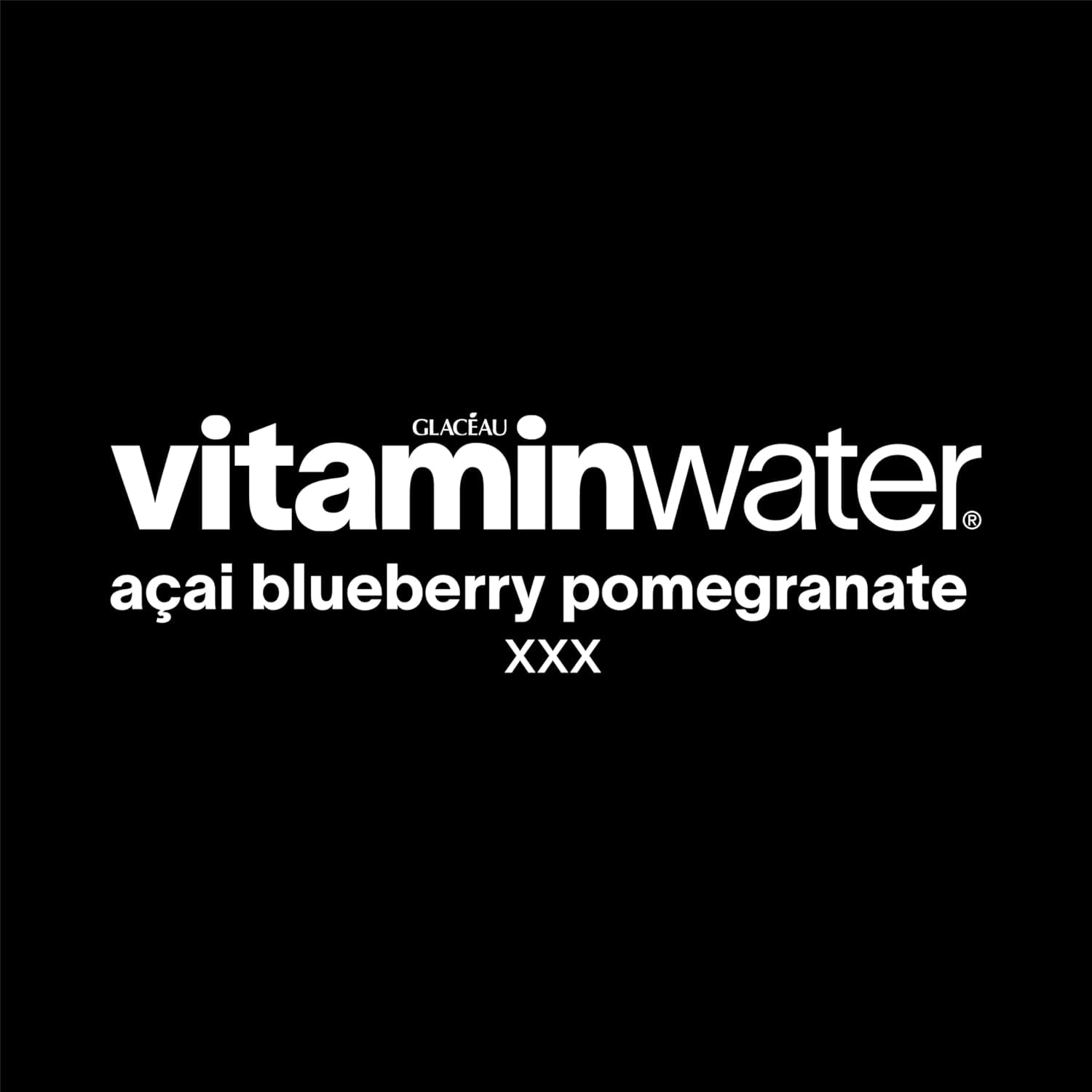 Vitaminwater Zero Sugar Acaí Blueberry Pomegranate Nutrient Enhanced Water – 12 Count × 20 fl oz Bottles