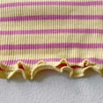thumbnail image 2 of Jalioing Girls Summer Cotton Camisoles Striped Ruffle Trim Sleeveless Tank Tops Toddler Babys Casual Cute Shirts, 2 of 4