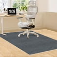 thumbnail image 3 of LEEYNEER 1pc Large Office Chair Mat - Non-Slip  Easy-Clean  Anti-Fatigue - Compatible with Hardwood Floors & Carpet - Heavy-Duty Polyester Flooring Protector for Home Office  Corporate -, 3 of 6