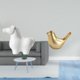 thumbnail image 2 of Figura decorativa de de caballo y pájaro. Escultura de animal moderna para decoración del hogar, ideal para sala de estar, oficina, armario, 2 of 7