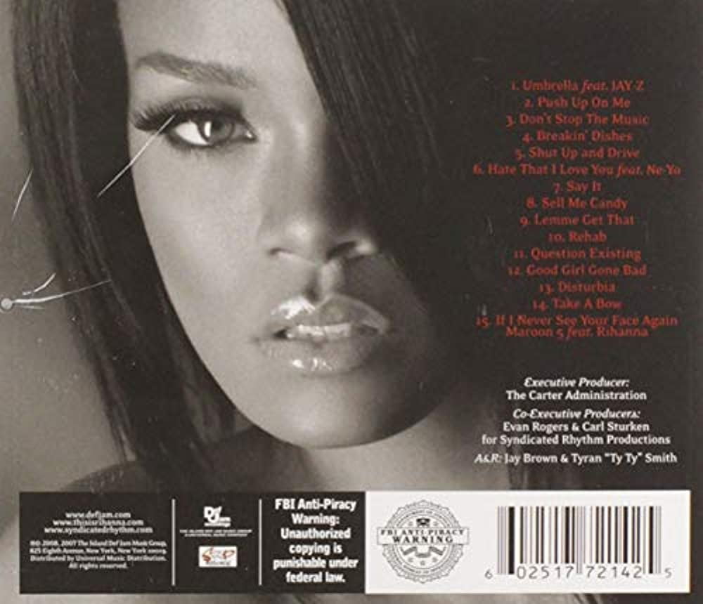 rihanna rehab album