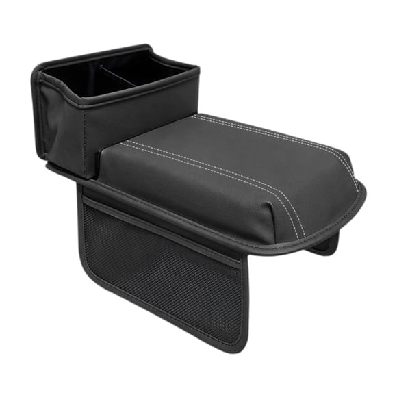 Funda para consola central de coche, funda para reposabrazos automático, universal y cómoda. Negro