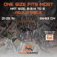thumbnail image 2 of Mossy Oak New Bottomland 2-in-1 Camo Face Mask and Bucket Hat for Men Hunting Turkey, Deer or Ducks, Adjustable One Size Fits All, 2 of 4