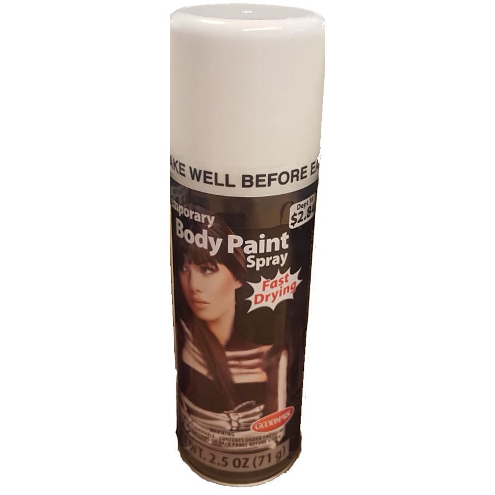 HALLOWEEN BODY PAINT SPRAYWHITE