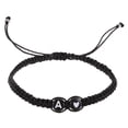 thumbnail image 1 of KAKOWELY Pulseras con iniciales, pulsera trenzada ajustable, pulseras de amistad para parejas, 1 of 4