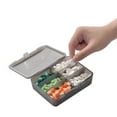 thumbnail image 2 of High-Capacity Pill Organizer Pill Box Case Daily Medicine Organizer Waterproof for Vitamins Fish Oil Supplement, 2 of 8