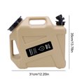 thumbnail image 2 of Jarra de agua portátil para acampada, 12L, sin BPA, tanque de almacenamiento de agua, portador de almacenamiento para Camping, coche, senderismo al aire libre, Picnic, emergencia, 2 of 9