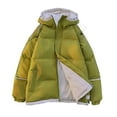 thumbnail image 2 of Wavsuf Puffer Jackets for Men Winter Jacket Heavyweight for Men for Men Coats Green Size L, 2 of 4