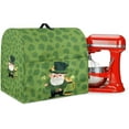 thumbnail image 1 of St. Patrick's Day Stand Mixer Covers Kitchen Appliance Dust Covers Protective Compatible with 6-8 Quart Kitchen Aid Stand Mixer Cartoon Gnome Mixer Cover, 1 of 1